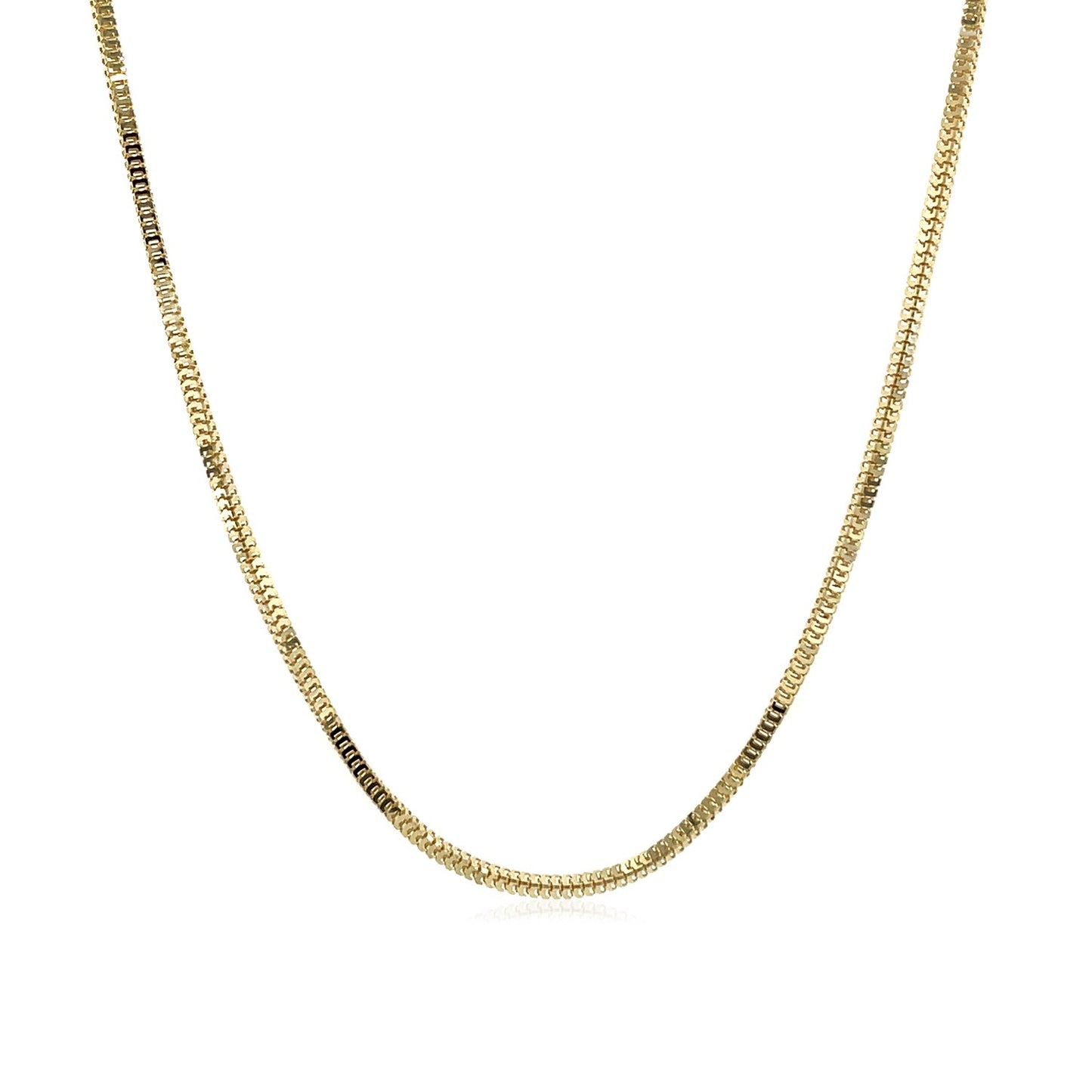 14k Yellow Gold Milano Chain 1.1mm