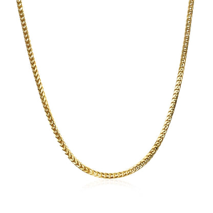 18k Yellow Gold Franco Chain 1.6mm