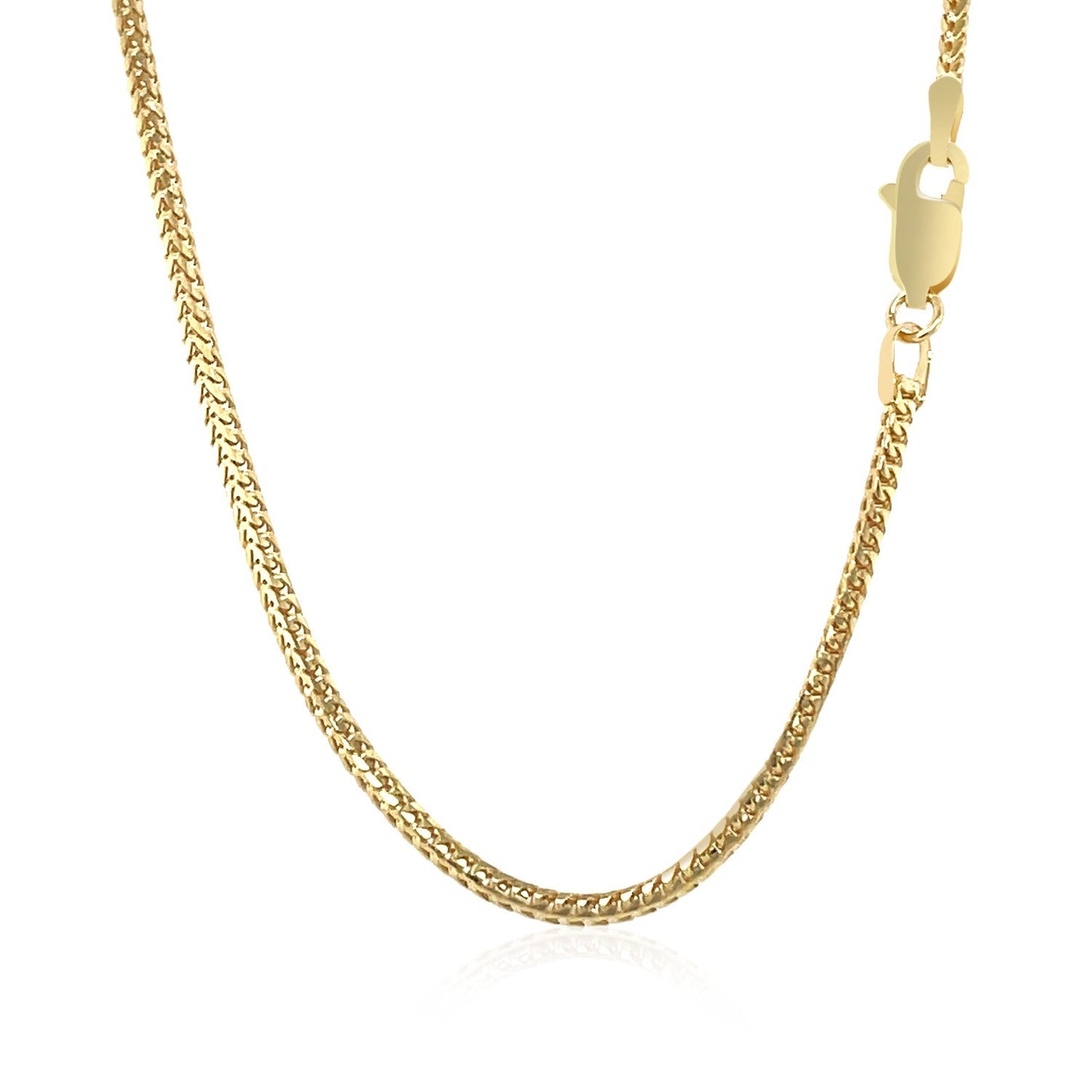 18k Yellow Gold Franco Chain 1.6mm