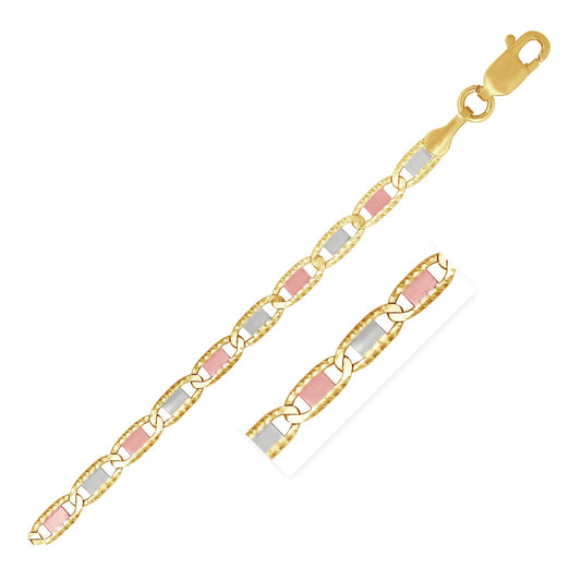 14k Yellow Gold Valentino Chain (4.1mm)