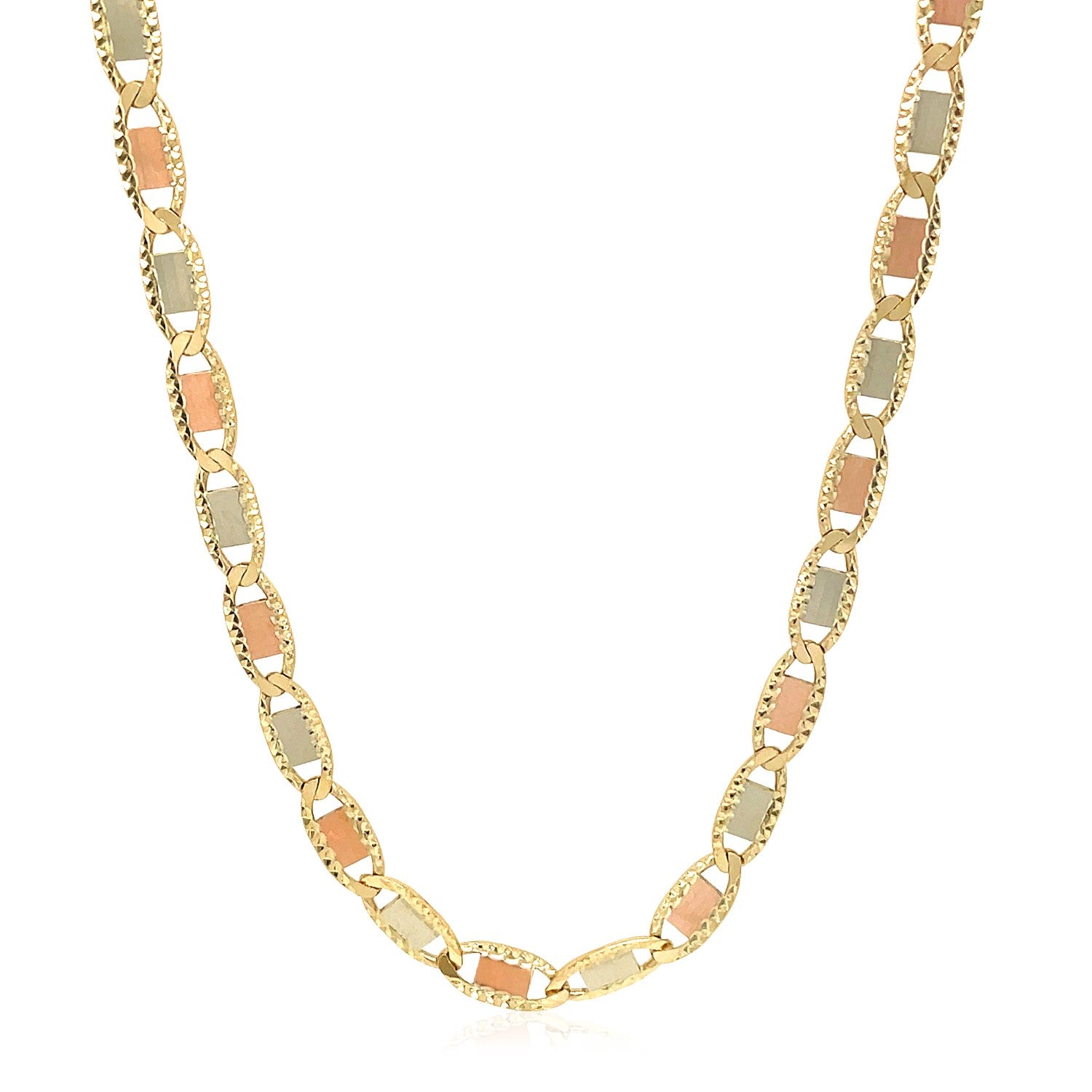 14k Yellow Gold Valentino Chain (4.1mm)