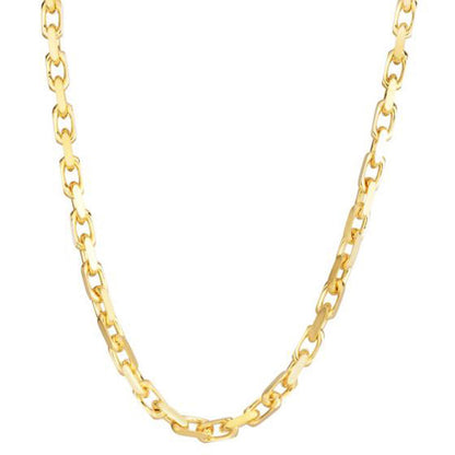 14k Yellow Gold French Cable Link Chain 4.8 mm