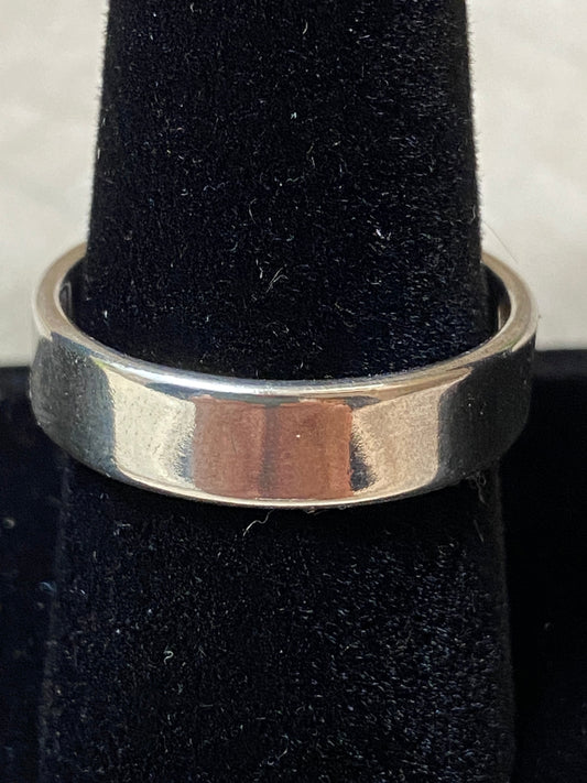 Sterling Silver Band Ring Size 11